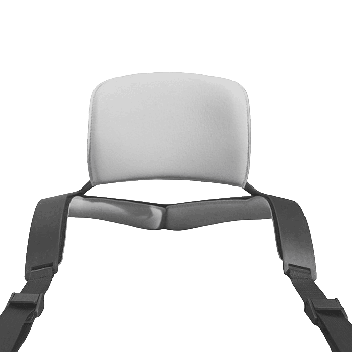 Vue arrière du support cervical Colette